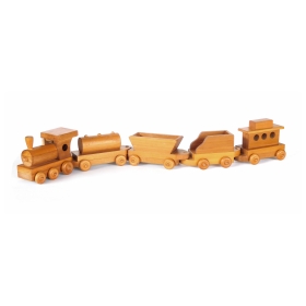 Wood & Wheels - Trains, Wooden Toy Trains