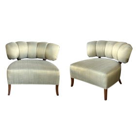 Pair of Louis XIV Neoclassical Style Cream Painted French Bergere Arm — The  Art of Antiquing