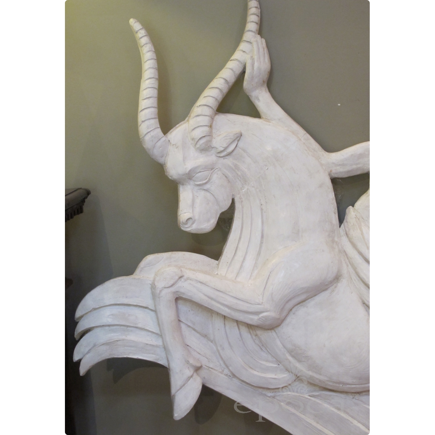 art deco plaster figures