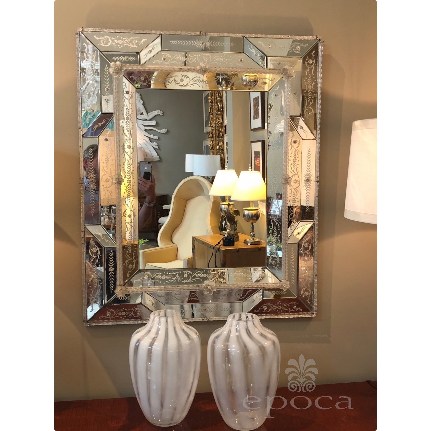 Rectangular Venetian Mirror: Reflection Of Beauty And Elegance