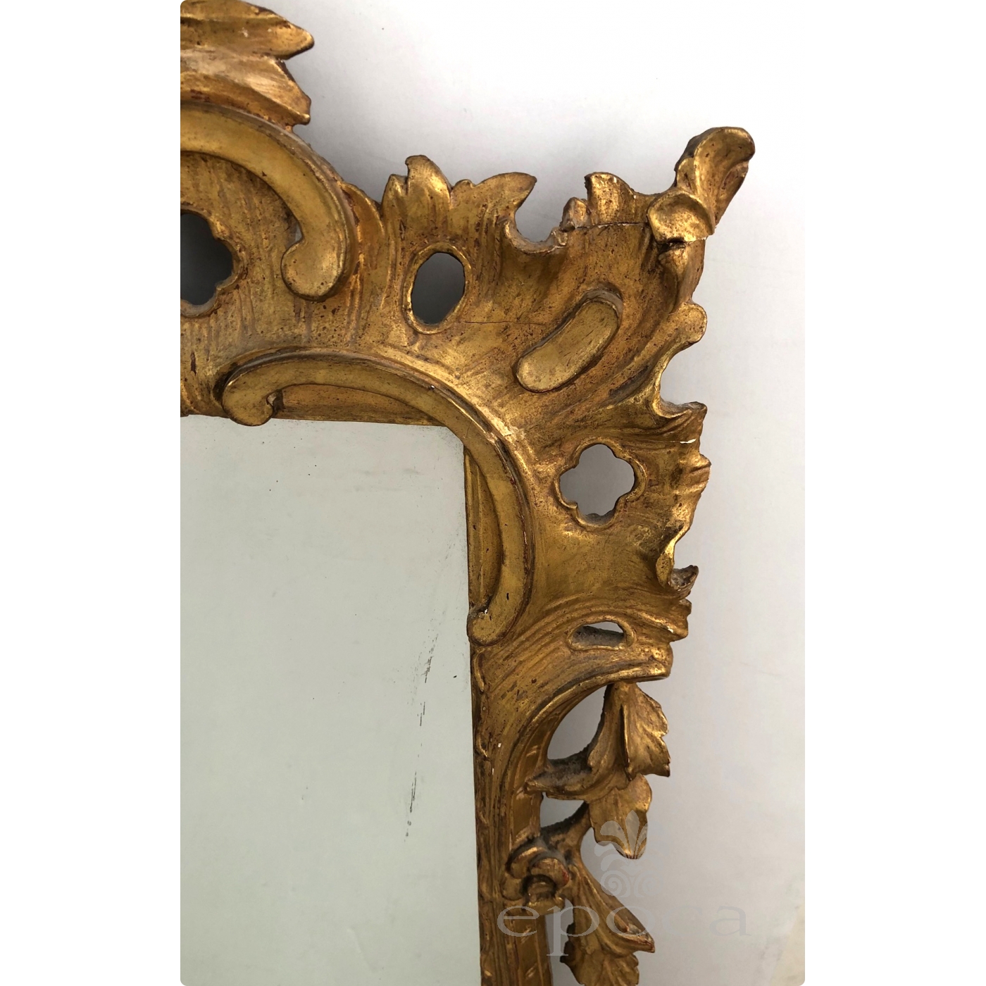 Antique Louis Philippe Full Length Mirror Giltwood France Late 