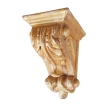 a well-carved american classical-revival giltwood corbel/bracket