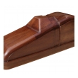 a charming american art deco solid mahogany car mold