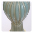  large and good quality murano 1950's barovier & toso seafoam green lamp 