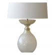 stunningly large murano barovier & toso mid-century gold aventurine lamp for marbro lamp co. 