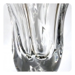 an impressively-heavy and large french daum clear crystal vase c. 1945-1950