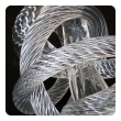 a well-crafted and heavy glass rope knot by Fusion Z Glassworks; with acid etched signature