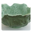  large-scaled american rookwood 1940's art pottery celadon glazed cabbage-leaf bowl