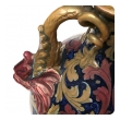 a rare Alfredo Santarelli luster-glazed double-handled vase