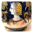 a rare Alfredo Santarelli luster-glazed double-handled vase