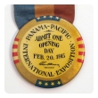 A San Francisco Panama Pacific Exposition of 1915 Souvenir Banner with Opening Day Button 
