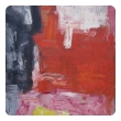 oil on board; A Colorful American Mid-century Abstract Expressionist Painting
