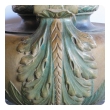 Pair of French Glazed Earthenware Urns;  signed 'Emile Muller, Paris' 