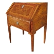 Italian Neoclassical Style Marquetry Inlaid Fruitwood Drop-Front Desk