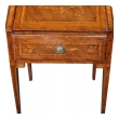 Italian Neoclassical Style Marquetry Inlaid Fruitwood Drop-Front Desk