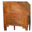 Italian Neoclassical Style Marquetry Inlaid Fruitwood Drop-Front Desk