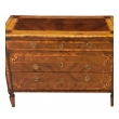 A Handsome Northern Italian Neoclassical Inlaid 3-Drawer Chest