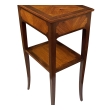 French 19th Century Mixed-Wood Transition Style Single-Drawer Side Table