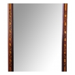 A Large Dutch 19th Century Mahogany and Floral Marquetry Mirror  