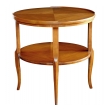 Stylish 1960's Circular Cherrywood Side/End Table by Widdicomb