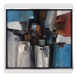 Oil on Canvas: Abstract Expressionist Painting by California Listed Artist Kenneth Ray Wilson