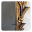 Hand-carved Continental Rococo Revival Foliate Giltwood Mirror