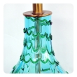 Large Murano 1950's Waterfall Drip Art Glass Lamp