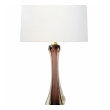 Large Murano Flavio Poli for Seguso Sommerso 1950's Aubergine Fin Lamp