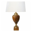 American 1960's Leather-clad Table Lamp