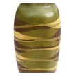 Set of 3 American 1960's Royal Haeger Olive-green Glazed Ceramic Vases