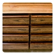 a sophisticated norwegian 1960's rosewood 8 drawer chest by westnofa of norway (labeled)