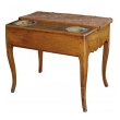 french provincial beechwood single-drawer rafraichissoir/wine cooler