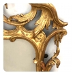 English Chippendale Style Carved Giltwood Mirror in the Chinese Taste