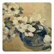 Watercolor on paper: Paul Immel (1896-1964) White Flowers in a Blue Bowl