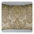 Set of Three Hand-beaded Silk Organza Decorative Pillows