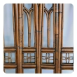 19th Century English Brighton Pavilion Neo-Gothic Bamboo Armchair at epoca