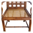 19th Century English Brighton Pavilion Neo-Gothic Bamboo Armchair at epoca