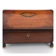 Good Federal Domed Top Box with Shell and Banded Inlay