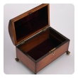 Good Federal Domed Top Box with Shell and Banded Inlay