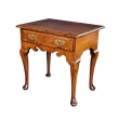 English George II Walnut Single-drawer Lowboy