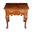 English George II Walnut Single-drawer Lowboy