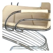 Set of Four Gastone Rinaldi for Rima Tubular Chrome Cantilever Arm Chairs