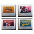 Four Vintage Educational Ford Motor Company Posters, Research and Information Department