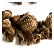 Pair of Well-Carved French Boiserie Swag Appliques 