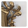 English George II Style Cartouche-shaped Giltwood Mirror with Ho Ho Birds