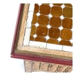 Moorish Style Polychromed Square Table with Tile Top