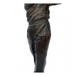 A Finely-modeled Vintage Patinated Bronze Figure of a Golfer 