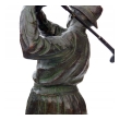 A Finely-modeled Vintage Patinated Bronze Figure of a Golfer 