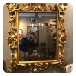 Impressive Pair of Florentine Baroque Giltwood Mirrors