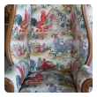 Inviting Pair of English-Country Style Wing Chairs